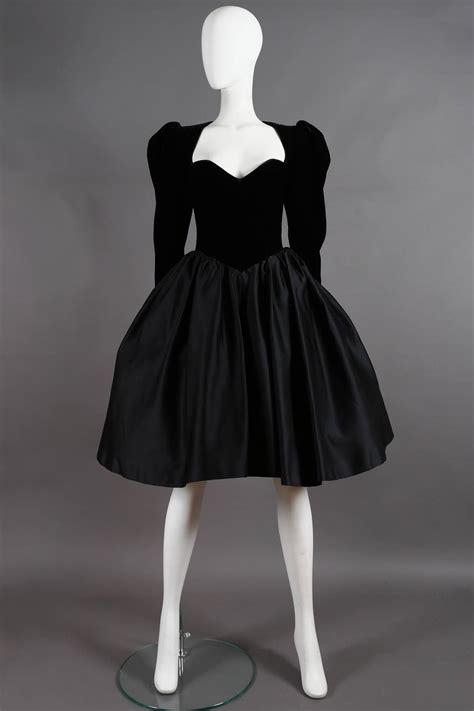 historicalblack dress ysl|ysl dresses.